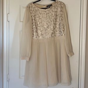 Elegant knee high dress